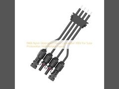 PA66 Nylon waterdicht stroomverbinder 300V voor zonne-energie fotovoltaïsche hoogspanningsfusie