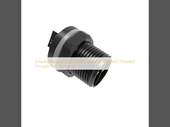 Industriële waterdichte cirkelvormige aansluiting IP67 M12 door het gat gedraaide aansluiting