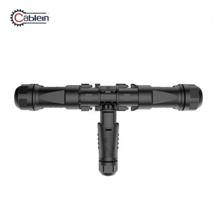 kopen IP68 40A High Current Waterproof Data Connector Panel Mount Quick Plug Tee Adapter online manufacture