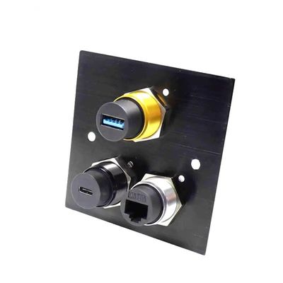 kopen IP67 Waterdichte connector voor mannelijke en vrouwelijke gebruikers USB-type A B PCB-paneelverbinding online manufacture