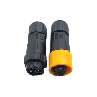 kopen Mannelijk Vrouwelijk Waterdicht Circulair Connector 500V IP67 Zelfvergrendelend Draadconnector online manufacture