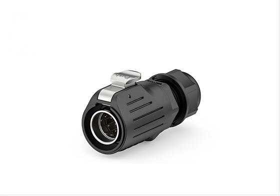 kopen LP20 Series 9-Pin IP67 Waterproof Connector 5A Flange Mount online vervaardiging