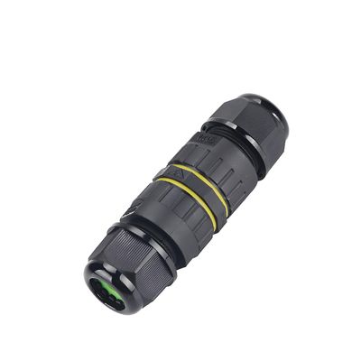 kopen Waterdichte connector M16 2-pins recht door IP68 schroefvergrendeling online vervaardiging