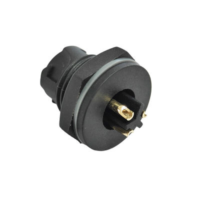 IP67 250V zelfvergrendelende industriële cirkelvormige waterdichte connector met PA6 nylon behuizing