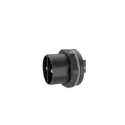 M16 Voorste Vrouwelijke Pin Waterdicht Circulair Connector Gedrukt Gesweisd Paneel Controller