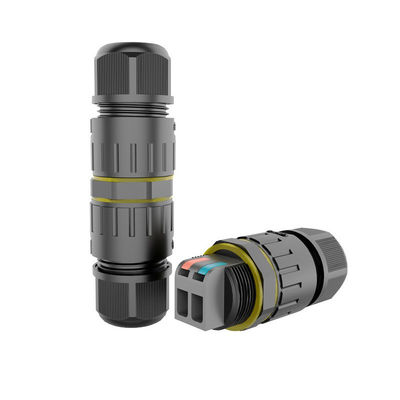 M20 3 Core Nylon Plastic Circular Connectors Waterdicht IP68 Circular Connector