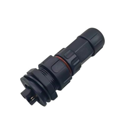 M25 Verzamelt cirkelvormige waterdichte connector IP68 3 Core 32A Micro-omvormer