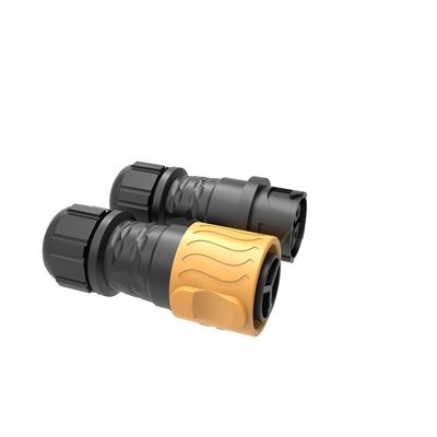 P25 Drie-kern waterdichte cirkelvormige connector zelfvergrendelende verzameling Micro-omvormer
