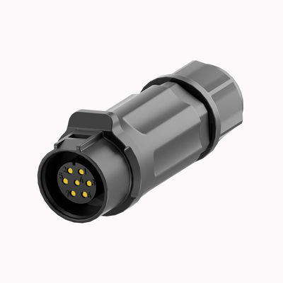LP12 Waterdichte Stroomconnector met IP68-classificatie, PA66 Nylon Materiaal en 500V Spanning voor Veilige Elektrische Verbindingen