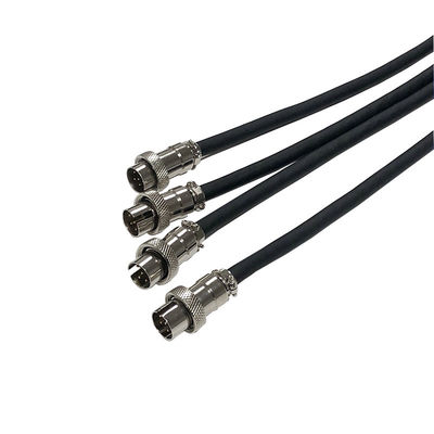 GX16 6-Core Metalen Luchtvaartstekker IP68 Waterdichte Stroomconnector met 500V Nominale Spanning