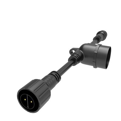 IP67 waterdichte kabelconnector met PA66 nylonmateriaal voor 500V LED-lichttoepassingen