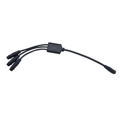 IP68 PA66 Nylon Y-type M12 waterdichte kabelconnector voor 220V straatlampen