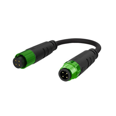 Y-type waterdichte kabelconnector IP67-geclassificeerd 500V met PA66 nylon materiaal voor veilige verbindingen