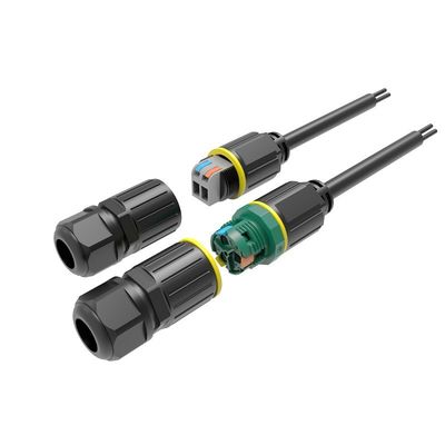 M20 IP68 Waterdichte Kabelconnector met Licht Aanraak Snelkaart Druk voor 250V Toepassingen