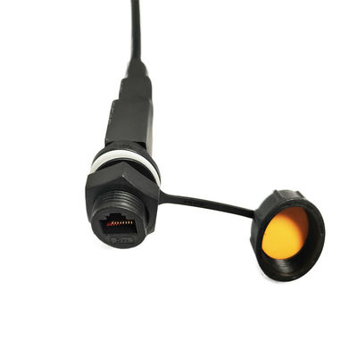 M20 Schroeftype Waterdicht IP67 RJ45 Connector Data Signal Secure Network Aviation Plug