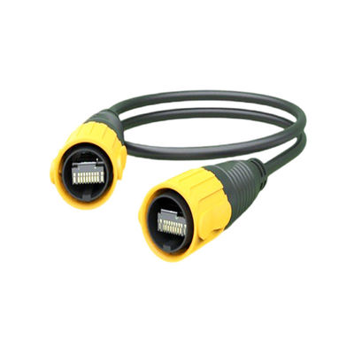 LED-signaalbescherming IP67 waterdicht RJ45-connector Socket Network Crystal Equipment
