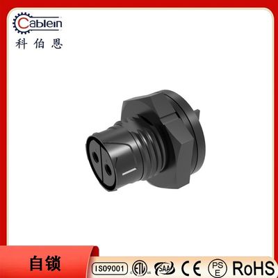 IP67 Panel Mount Waterdicht Connector Vrouwelijke Pin Gedrukt Gesweisd 3 4 Core Socket