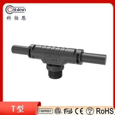 M16 Rubber Coated T Tee LED Waterdicht Connector 15A Street Lamp Module Court Light