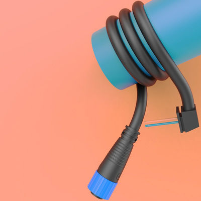 IP68 350V PA66 Nylon Waterdichte LED Connector M15 Waterdichte Kabelconnector voor Krachtige LED Strips