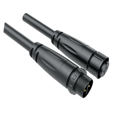 25A Max. stroomsterkte waterdichte mannelijke vrouwelijke connector met 3KV isolatiespanning en PA66 nylon materiaal