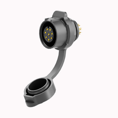 500V AC PA66 Nylon IP68 Waterdichte Stroomconnector voor Betrouwbare Stroomaansluitingen