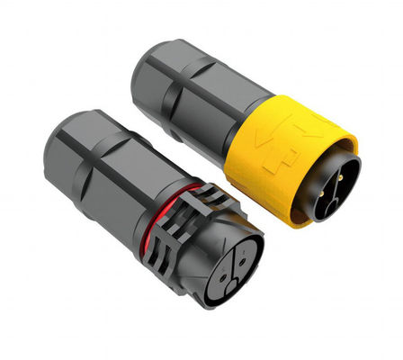 PA66 Nylon IP68 waterdichte luchtvaartconnector met 400V werkspanning en 40A hoge stroomcapaciteit