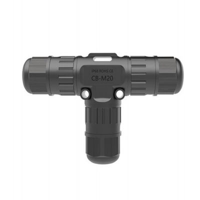 IP68 waterdichte dataconnector met 400V spanningsclassificatie voor paneelmontagetoepassingen