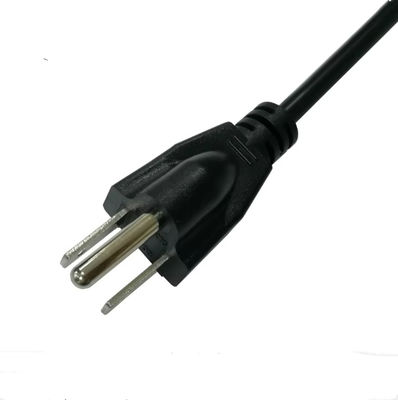 Streng koperen stroom aansluiting 6.8mm O.D. SJT / SJTW 10A 250V stroomkabel