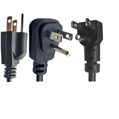 Standaard grondsluiting 10A 250V 3 Pin 3 Prong Plug Power Cord Connection