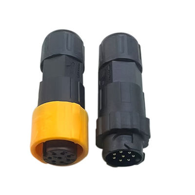 IP67 waterdichte ronde connector met zelfborgende butt-type en 500V bedrijfsspanning
